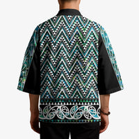 New Zealand Maori Niho Taniwha Kimono Papua Shell - Mangopare Puhoro Pattern LT9 - Polynesian Pride