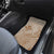 Hawaii Monk Seal and Map Car Mats Polynesian Kanaka Maoli Beige Vibe