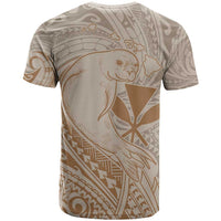 Hawaii Monk Seal and Map T Shirt Polynesian Kanaka Maoli Beige Vibe LT9 - Polynesian Pride