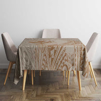 Hawaii Monk Seal and Map Tablecloth Polynesian Kanaka Maoli Beige Vibe LT9 - Polynesian Pride