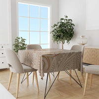 Hawaii Monk Seal and Map Tablecloth Polynesian Kanaka Maoli Beige Vibe LT9 - Polynesian Pride