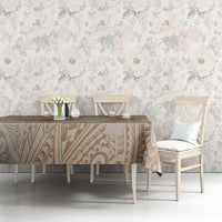 Hawaii Monk Seal and Map Tablecloth Polynesian Kanaka Maoli Beige Vibe LT9 - Polynesian Pride