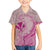 Hawaii Monk Seal and Map Family Matching Off Shoulder Short Dress and Hawaiian Shirt Polynesian Kanaka Maoli Pink Vibe