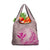 Hawaii Monk Seal and Map Grocery Bag Polynesian Kanaka Maoli Pink Vibe