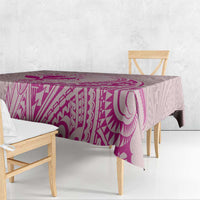 Hawaii Monk Seal and Map Tablecloth Polynesian Kanaka Maoli Pink Vibe LT9 - Polynesian Pride