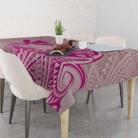 Hawaii Monk Seal and Map Tablecloth Polynesian Kanaka Maoli Pink Vibe LT9 - Polynesian Pride