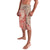 Hawaii Monk Seal and Map Lavalava Polynesian Kanaka Maoli Red Vibe