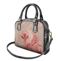 Hawaii Monk Seal and Map Shoulder Handbag Polynesian Kanaka Maoli Red Vibe LT9 - Polynesian Pride