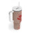 Hawaii Monk Seal and Map Tumbler With Handle Polynesian Kanaka Maoli Red Vibe