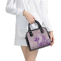 Hawaii Monk Seal and Map Shoulder Handbag Polynesian Kanaka Maoli Violet Vibe LT9 - Polynesian Pride