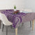 Hawaii Monk Seal and Map Tablecloth Polynesian Kanaka Maoli Violet Vibe