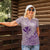 Hawaii Monk Seal and Map Women Polo Shirt Polynesian Kanaka Maoli Violet Vibe