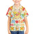 Kawaii Turtle Family Matching Puletasi and Hawaiian Shirt Aloha Hibiscus Flowers