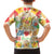 Kawaii Turtle Family Matching Summer Maxi Dress and Hawaiian Shirt Aloha Hibiscus Flowers