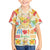 Kawaii Turtle Family Matching Summer Maxi Dress and Hawaiian Shirt Aloha Hibiscus Flowers