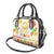 Kawaii Turtle Shoulder Handbag Aloha Hibiscus Flowers