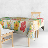 Kawaii Turtle Tablecloth Aloha Hibiscus Flowers LT9 - Polynesian Pride