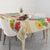 Kawaii Turtle Tablecloth Aloha Hibiscus Flowers