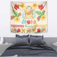 Kawaii Turtle Tapestry Aloha Hibiscus Flowers LT9 - Polynesian Pride