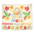 Kawaii Turtle Tapestry Aloha Hibiscus Flowers