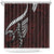 Polynesian Girl Tribal Tattoo Shower Curtain Oxbood Vibe