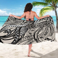 Polynesian Girl Tribal Tattoo Sarong Beige Vibe LT9 - Polynesian Pride