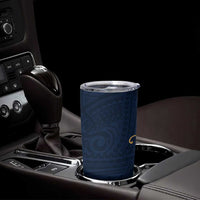 Polynesian Hibiscus Flower Waves Pattern Tumbler Cup LT9 - Polynesian Pride