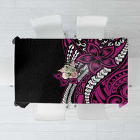 Polynesian Plumeria Floral Tattoo Pattern Tablecloth Pink Style LT9 Pink - Polynesian Pride