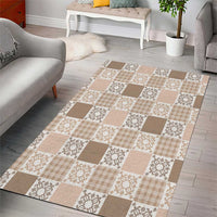 Hawaiian Palaka Quilt Pattern Area Rug Hawaii Culture Honu Turtle LT9 - Polynesian Pride
