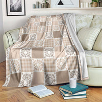 Hawaiian Palaka Quilt Pattern Blanket Hawaii Culture Honu Turtle LT9 Beige - Polynesian Pride