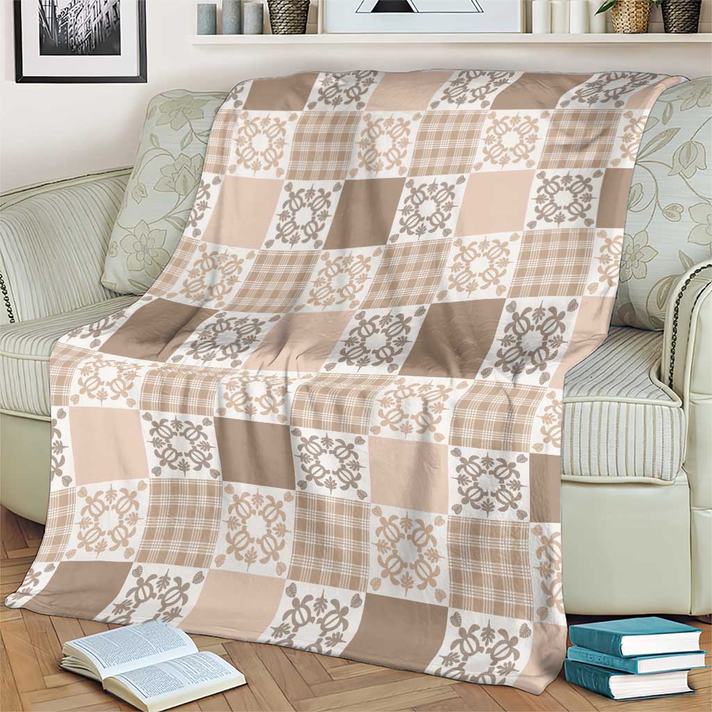 Hawaiian Palaka Quilt Pattern Blanket Hawaii Culture Honu Turtle LT9 - Polynesian Pride