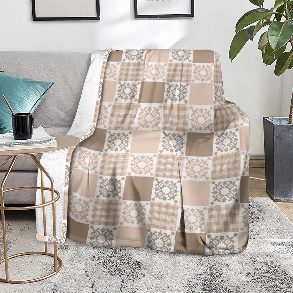 Hawaiian Palaka Quilt Pattern Blanket Hawaii Culture Honu Turtle LT9 - Polynesian Pride