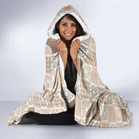 Hawaiian Palaka Quilt Pattern Hooded Blanket Hawaii Culture Honu Turtle LT9 - Polynesian Pride