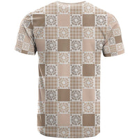 Hawaiian Palaka Quilt Pattern T Shirt Hawaii Culture Honu Turtle LT9 - Polynesian Pride