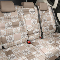 Hawaiian Palaka Quilt Pattern Back Car Seat Cover Hawaii Culture Pineapple LT9 - Polynesian Pride