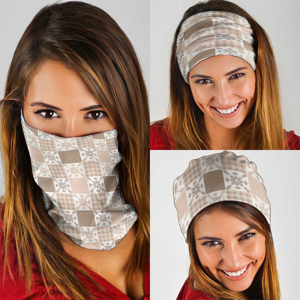 Hawaiian Palaka Quilt Pattern Neck Gaiter Hawaii Culture Pineapple LT9 - Polynesian Pride