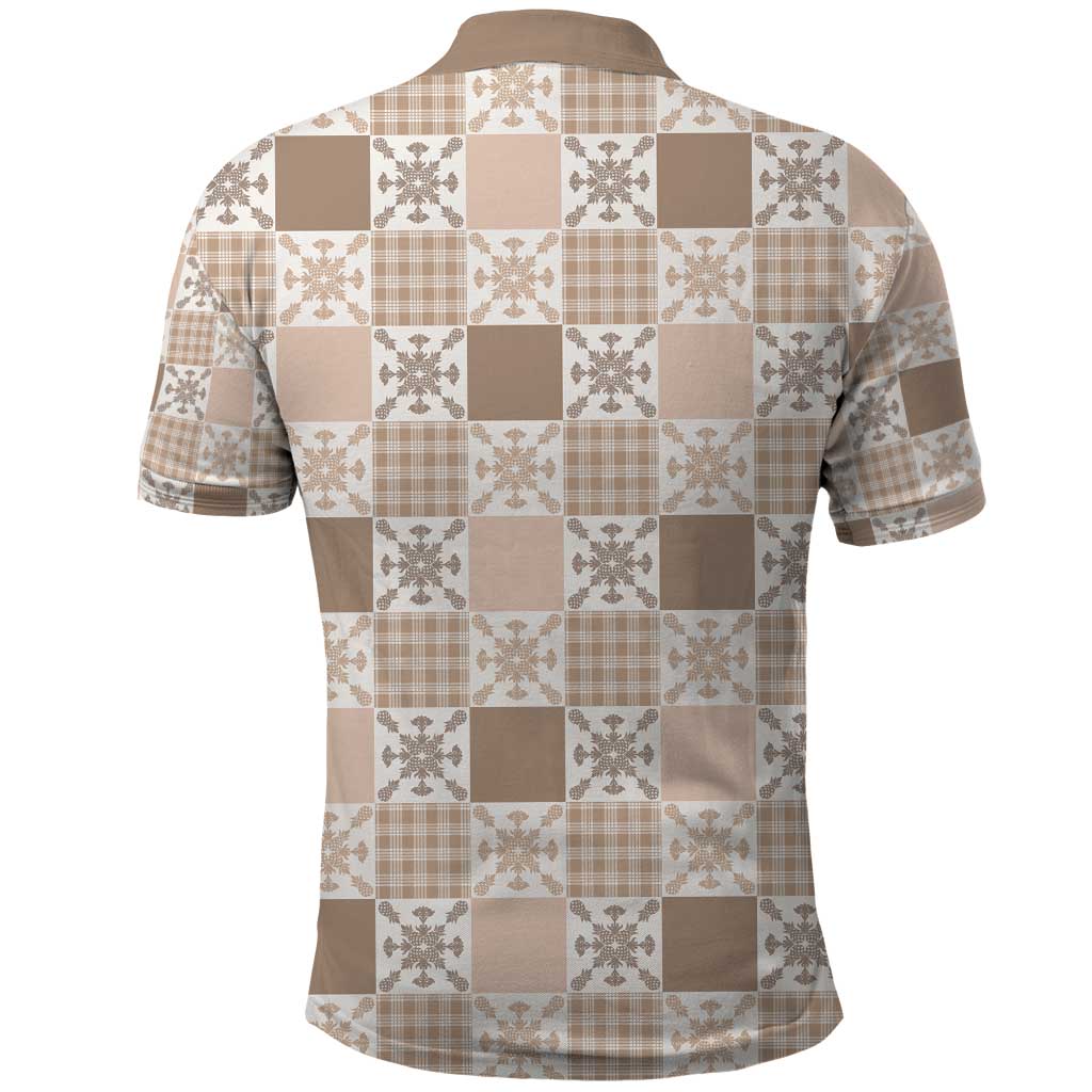 Hawaiian Palaka Quilt Pattern Polo Shirt Hawaii Culture Pineapple LT9 - Polynesian Pride