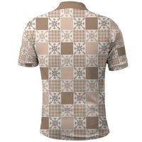 Hawaiian Palaka Quilt Pattern Polo Shirt Hawaii Culture Pineapple LT9 - Polynesian Pride