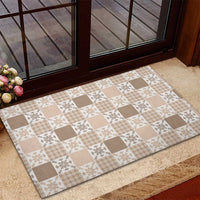Hawaiian Palaka Quilt Pattern Rubber Doormat Hawaii Culture Pineapple LT9 - Polynesian Pride