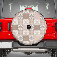 Hawaiian Palaka Quilt Pattern Spare Tire Cover Hawaii Culture Pineapple LT9 - Polynesian Pride