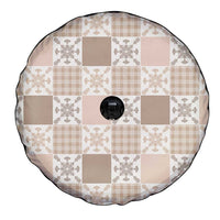Hawaiian Palaka Quilt Pattern Spare Tire Cover Hawaii Culture Pineapple LT9 - Polynesian Pride
