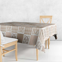 Hawaiian Palaka Quilt Pattern Tablecloth Hawaii Culture Tropical Flowers Mix LT9 - Polynesian Pride