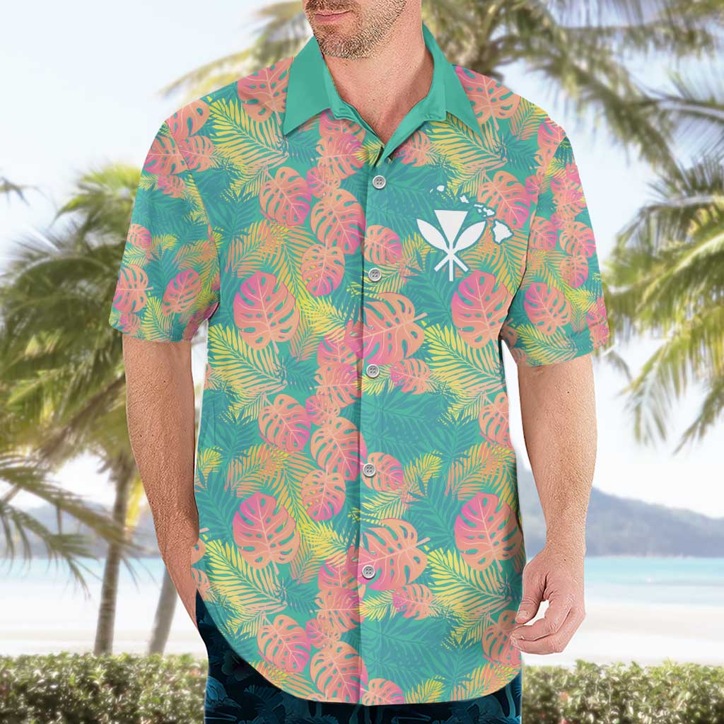 Personalised Seamless Hawaiian Quilt Pattern Hawaiian Shirt Hawaii Culture Palm Leaf Tropical LT9 - Polynesian Pride