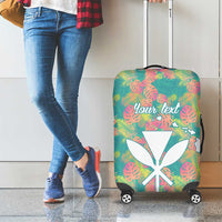 Personalised Seamless Hawaiian Quilt Pattern Luggage Cover Hawaii Culture Palm Leaf Tropical LT9 - Polynesian Pride