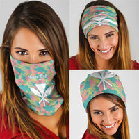 Personalised Seamless Hawaiian Quilt Pattern Neck Gaiter Hawaii Culture Palm Leaf Tropical LT9 - Polynesian Pride