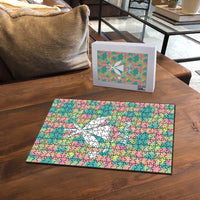 Personalised Seamless Hawaiian Quilt Pattern Puzzle Hawaii Culture Palm Leaf Tropical LT9 - Polynesian Pride