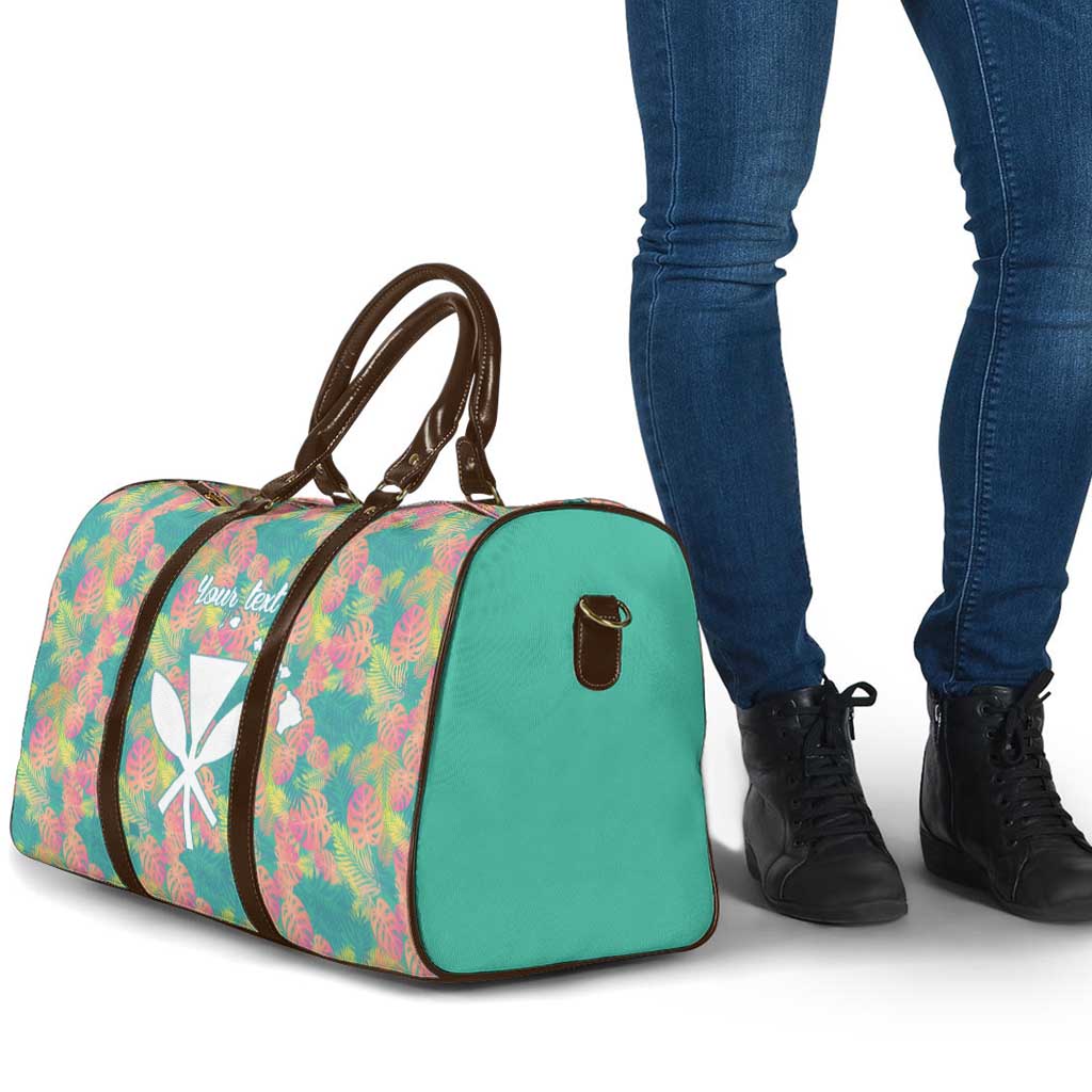 Personalised Seamless Hawaiian Quilt Pattern Travel Bag Hawaii Culture Palm Leaf Tropical LT9 - Polynesian Pride