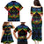 Tonga LGBT Family Matching Puletasi Dress and Hawaiian Shirt Love Is Love Ngatu Rainbow Water Color LT9 - Polynesian Pride