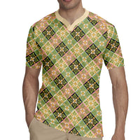 Seamless Pattern Puakenikeni and Kalo Rugby Jersey LT9 - Polynesian Pride