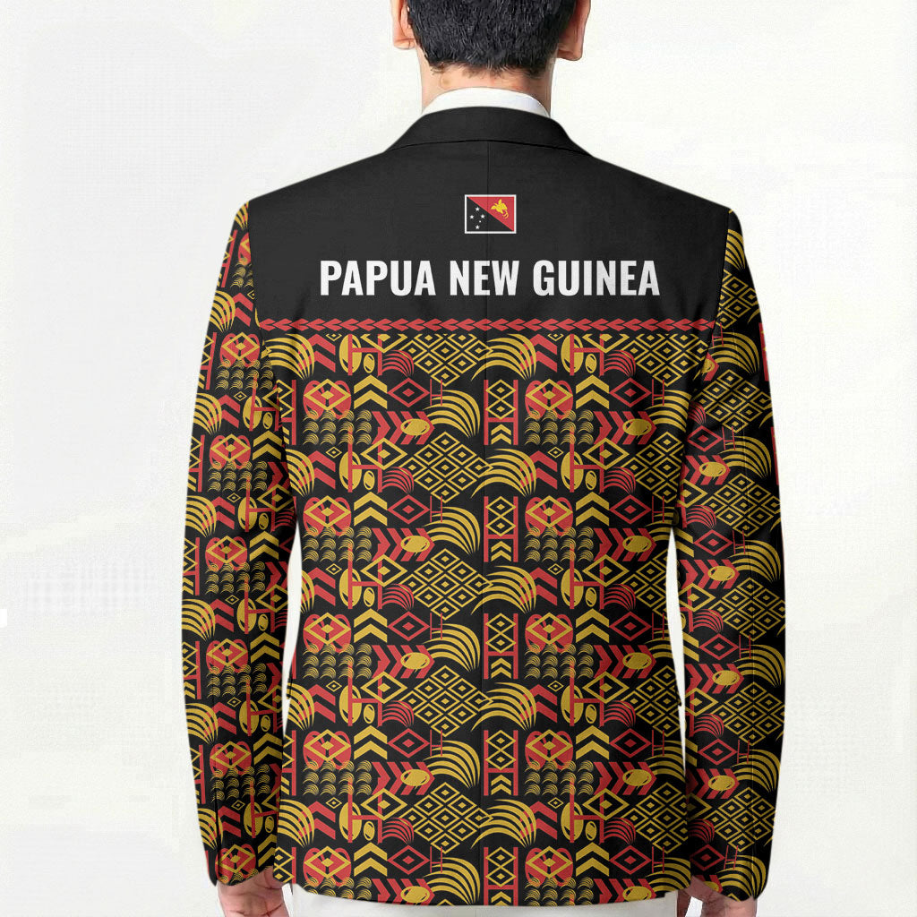 Papua New Guinea Kumuls Blazer Bird of Paradise Black Version LT9 - Polynesian Pride